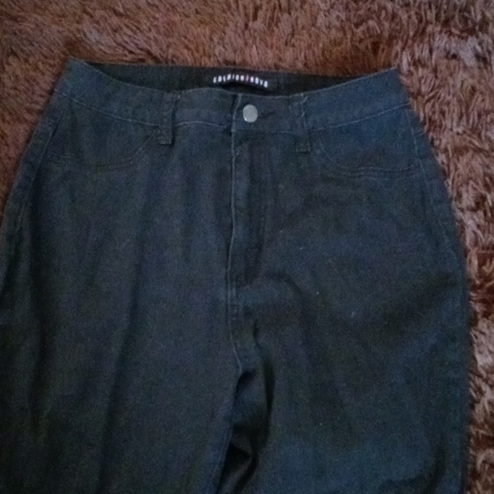 Fashion Nova Black skinny jeans sz 11 - Picture 3 of 4